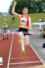 Womens under-20s long jumps, 2022 Northern Senior and Under-20 Champs., Wavertree Athletics Centre, Liverpool. Photo: David T. Hewitson/Sports for All Pics